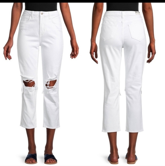 NWT L'AGENCE audrina high rise straight jeans - Picture 1 of 10